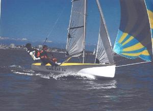 Grand voile pour wk14 avec 4 lattes forces +sac l