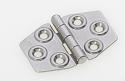 Charnières perçages en cuvette pour vis de D 5 mm